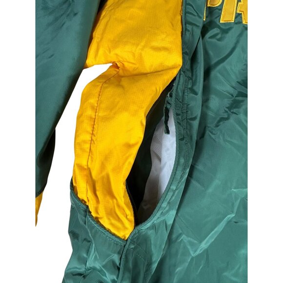 VTG Green Bay Packers NFL Pullover Windbreaker Jacket Reebok On Field Sz M - Picture 5 of 14